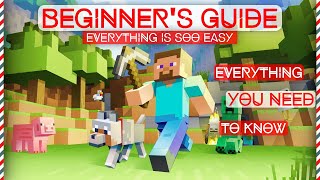 Minecraft- Beginners Guide 2021 [All You Need To Know Before Starting]