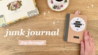 Junk Journal Flip Through | My Completed Journal | Junk Journal July 2022