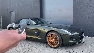 mods4cars SmartTOP for Mercedes-Benz SLS AMG Roadster R197 - One-Touch / Remote open / close Top