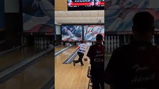 The Absolute Power of light pocket hits!! #subscribe #bowling