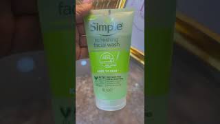 simple refreshing face wash | gel base face wash | #simple #viral #skincare #skincareroutine #skin