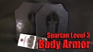 Civilian Bulletproof Armor / AR-500 Level III Steel Spartan Body Armor