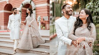 Christian Engagement Highlights / Olakkuda Weddings /Justin & Sheetal / Delhi