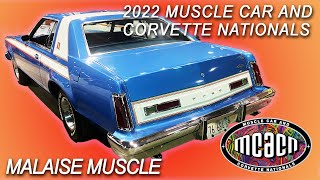 Malaise Era Muscle - something different at the Muscle Car and Corvette Nationals MCACN