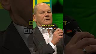 OLAF SCHOLZ ÜBER DIE AFD! 🇩🇪🤔 Was sagst du? #shorts #scholz #deutschland