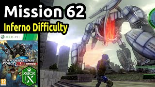 Earth Defense Force 2025 - Mission 62 - Inferno Difficulty - Solo Ranger - (Xbox 360/Xbox Series X)