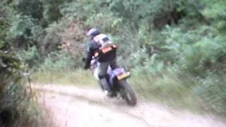 Offroad riding at Motorstop Helder in the south of France