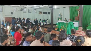 Kunjungan Mahasiswa STIPAS di Paroki St-Theresia Rungan  Manuhing