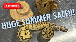 HUGE SUMMER SALE!!!!