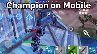 How I Got Champion Ranked on Fortnite Mobile | Chapter 2 Remix | 90Fps Gameplay