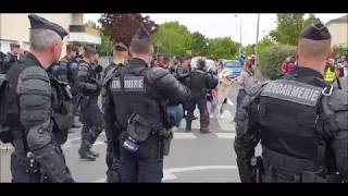 ANGERS / Campagne pour les européennes / Gilets Jaunes / LREM