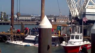 SF sinking boat pier 43.5