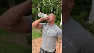 Dwayne THE ROCK Johnson Takes 5 SHOTS STRAIGHT!!!! #shorts