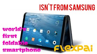 Flexpai | World's First Foldable Smartphone [isn't from Samsung] | Royale Flexpai