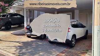 Vivendas do Sul Casa em Condomínio locação #condominio #locacao #ribeiraoimoveis