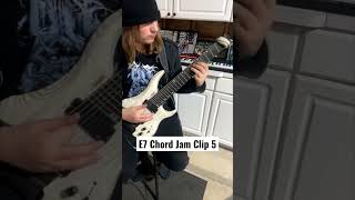 E7 Chord Jam Clip 5 | #shorts #guitarist #guitar #guitarsolo #chord