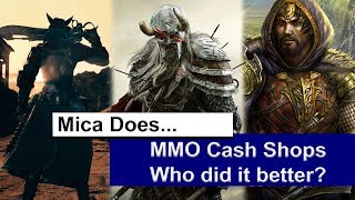 Cash Shops, who does it better: FFXIV ESO or Pantheon