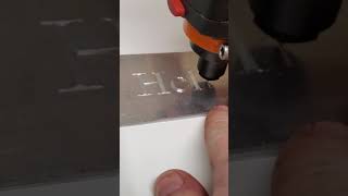 Testing A Diamond Drag Engraver Bit "Hello!!"