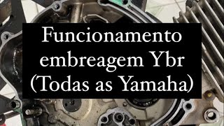 É assim que funciona a embreagem da Ybr (toda moto Yamaha).