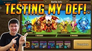 Summoners War - How to Build & Test Your Best Guild War Defences!