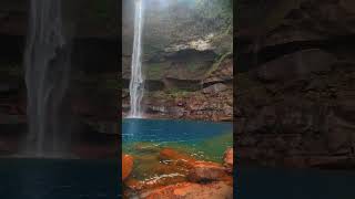 Phe Phe waterfall  #viralvideo #meghalaya #shortsvideo