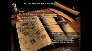 Warcraft 2 Beyond the Dark Portal Human Campaign Miss 6 The Fall Of Auchindoun Intro Cinematic