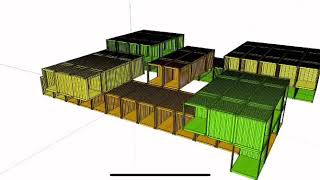 Shipping Container house - how big could you make it? When is it too big to be a house?