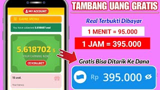 CAIR LAGI 395RB!! ADA TAMBANG UANG DOLLAR GRATIS DI APLIKASI INI | CARA DAPAT UANG DARI INTERNET