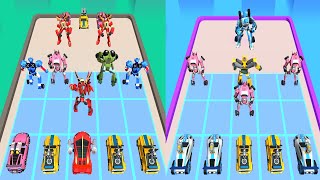 Merge Cars : Robot Monster Rampage , Merge Master Fusion Battle, Mobile Game