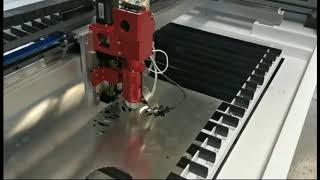 MIX co2 laser machine with a engrave head