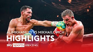 HIGHLIGHTS! Janibek Alimkhanuly vs Andrei Mikhailovich 🥊