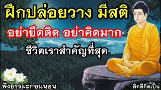 อย่ายึดติด วางทุกข์ สุขที่แท้จริง ฝึกสมาธิก่อนนอน🙏ฟังธรรมะก่อนนอน(964)7