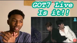 SINGER REACTION TO GOT7 You Calling My Name SHOWCASE LIVE