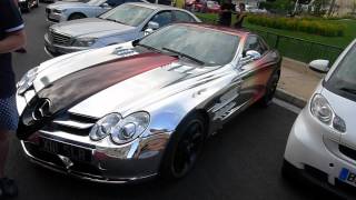 Chrome Mercedes SLR McLren - HD