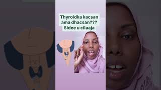 thyroidka dhacsan iyo kacsan...