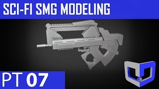 Sci-Fi Gun Modeling in Blender 2.8 Pt.7