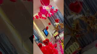 Romantic decoration | Love decore surprise| #birthdaydecoration