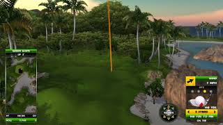 Golden Tee Great Shot on Anse Cocos!