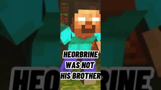 Is HEORBRINE brother of Notch.Really herobrine brother of Notch#gaming #minecraft #minecraftshorts