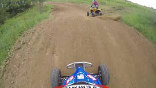 2018-09-01 - A nice group of quads at Hurricane Hills MX, Mazeppa, MN