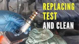 How to replace, test and clean your VVT solenoid quick and easy