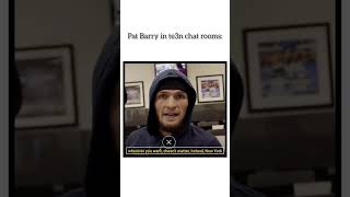 Pat Barry in te3n chat rooms | Rose Namajunas | UFC | MMA | Memes | Sean Strickland | #shorts