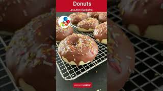 Donuts aus dem Backofen - einfaches Rezept - Kinderleichte Becherküche