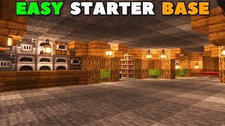 Minecraft: Underground Base Tutorial (how to build 1.21)