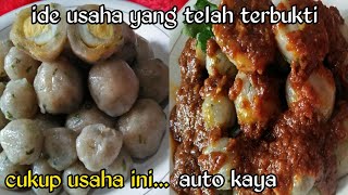 Cara membuat cilok bumbu kacang yang enak