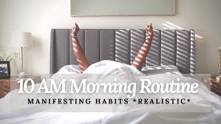 10AM MORNING ROUTINES 2021 | MANIFESTING HABITS, SKINCARE, *REALISTIC AND SIMPLE* | ESSENCEANDSTYLE