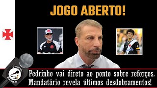 PEDRINHO SE MANIFESTA SOBRE COUTINHO E JANELA DE REFORÇOS. O QUE É REAL? PROJETO DE REFORMA AVANÇA!