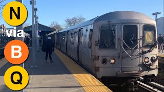 (N) Trains Running on the Brighton Line