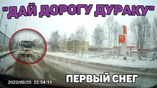 Автоподборка "Дай Дорогу Дураку"🛑Первый Снег#367