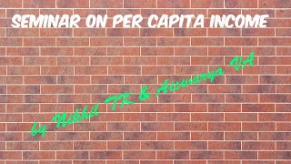 Per Capita Income